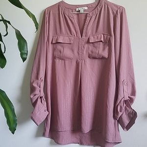 Studio Works Blush/Silver top